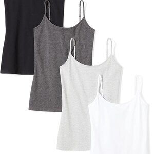 Women's Slim-Fit Camisole, Pack of 4